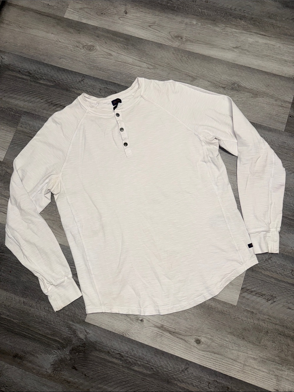 Goodman long sleeve Henley shirt top